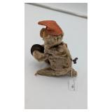 Vintage Wind-up Cymbal-Banging Monkey