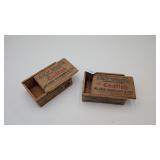 Lily White Codfish Wood Boxes