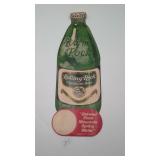 Rolling Rock Cardboard Sign