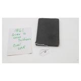 Prairie FLower Boy Book 1861