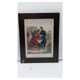 Off to War, Currier and Ives Print
