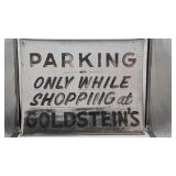 Metal Parking Sign 36' x 28'