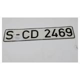 German License Plate