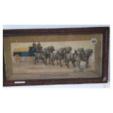 Pabst FamousBlue Ribbon Advertising Lithograh