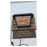 Stroh's Beer Lighted Sign