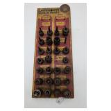 Wood Lawn Mower Repair Parts Display