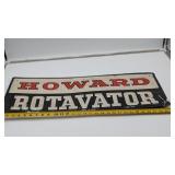 Howard Rotavator Metal Sign