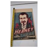 Heaney Magician Advertising Poster