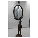 Old Tin Cowboy Art Mirror