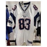 New England Patriots Welker 83 Jersey Size 56