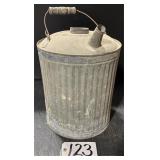 Galvanized Fuel Can