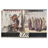 (2) 1977 & 1979 Foreigner Record Albums