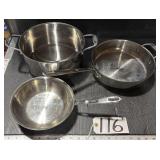 Emeril Cookware Skillets & Pot