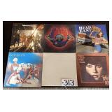 6 Vintage Record Albums Journey Head East Go Go's