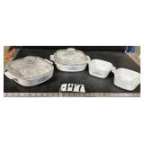 Corning Blue Flower Kitchen Ware