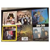 6 Vintage Recorrd Albums 20/20 Tycoon Synergy Game