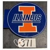 Illinois 2 Sided Metal Flang Sign