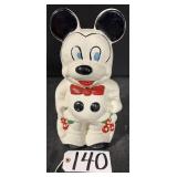 Mickey Mouse Front Mini Mouse Back Cookie Jar