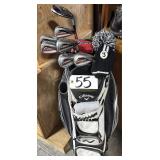 Callaway Diablo Golf Clubs & Bag w/ Callaway Hat