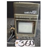 Sony Mega Watchman Portable TV Radio