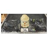 Doggie Treat Cookie Jar & Petco Dog Harness