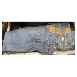 3 Levi Strauss Jeans W-34 L-36 (2) 505 (1) 501