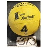 4 Pound Medicine Ball Spri Xerball