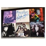 6 Vintage Record Albums The Call Crusaders Furs ++