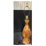 Wood Turned Lamp
