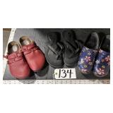 3 Pairs of Shoes Under Armour Birk Dansko