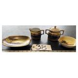 Noritake Creamer Sugar & Dishes