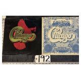 1973 & 1974 Chicago Record Albums with Poster