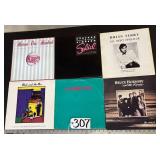 6 Vintage Record Albums Flamin Oh's  Bruce Hornsby