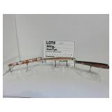 3 Pencil lures vintage wood mfg unk