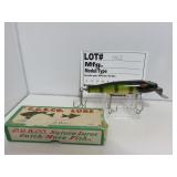 Very Nice Creek Chub Pike w/ top of box only