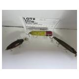 2 Creek Chubs and a Heddon