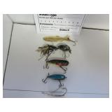 Hula Dancer - Heddon baby minnow and spoons