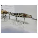 3 Vintage wood lures / mfg. unk.
