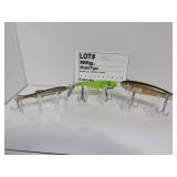 lot of 3 Unbranded plastic baits