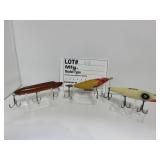 2 Heddons and a Creek Chub