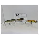 2 South Bend and a Creek Chub