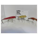 3 Vintage Lures one money