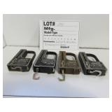 lot of 4 Zebco De-Liar fish scales