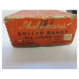 Casting line and Shakespear box