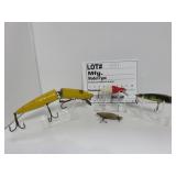 4 Vintage Lure Unk Mfg.