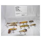 Lot of 8 Vintage Lures  Various makes and types