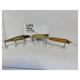 2 Heddons and a Creek Chub