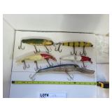 Lot of 5 Vintage large baits
