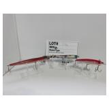 3 Vintage Lures Unk. Mfg.