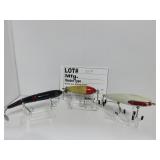 3 Vintage lures unk. maker